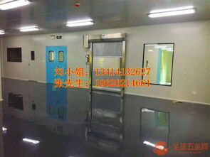 广西三十万食品厂净化车间 洁净空调安装 彩钢板隔断